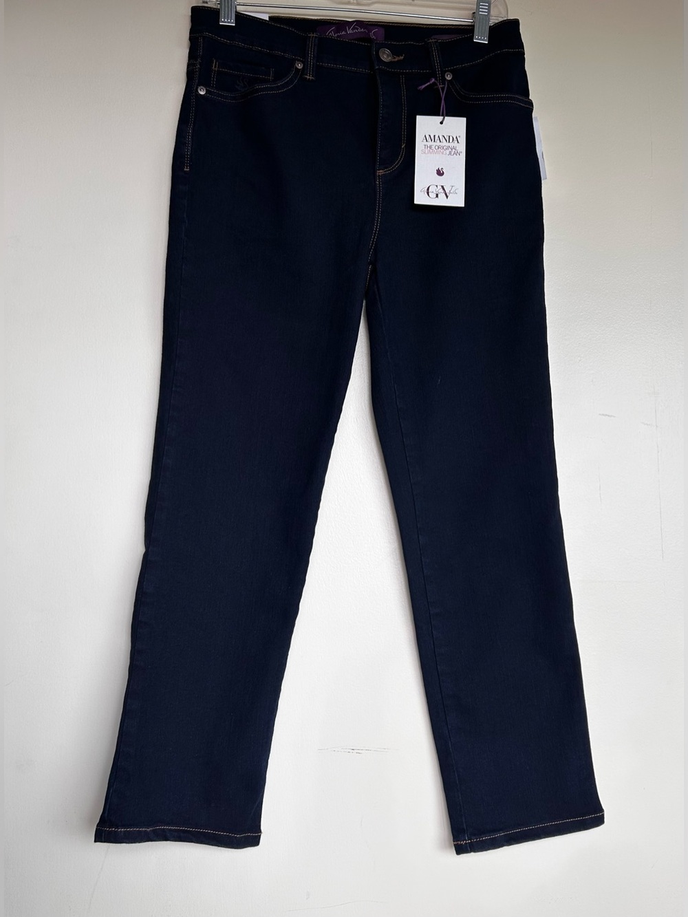 Gloria Vanderbilt Amanda Classic Fit Jeans – Navy Size 8PS